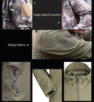 Softshell Waterproof Tactical Military Jacket - Tan
