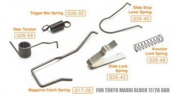 Guarder Enhanced Spring Set For MARUI/KJ/WE G-Series