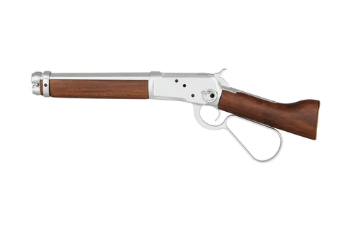 A&K - Real Wood M1873 Gas Lever Action Rifle - Silver