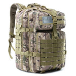 Tactical MOLLE Backpacks 900D Waterproof - Multicam