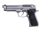 WE Beretta M92S SIlver, Gas Pistol 