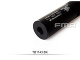 FMA - 35x198mm Navy Force Silencer (14mm CW/CCW) - Black