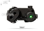 FMA - PEQ 15 LA-5 Battery Case + Green Laser - Black