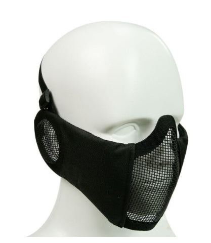 WST Steel lower Face Mask with Padding +Ear guard