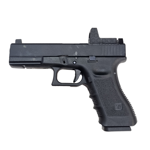 WE Glock 17 Gen 3 MOS, Gas Pistol, With red dot