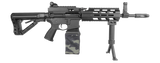 G&G CM16 LMG Stealth AEG - Black