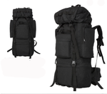 Tactical Camping Backpack 90L  - Black