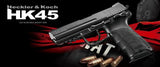 Tokyo Marui - HK45 Gas Blow Back Pistol  - Black