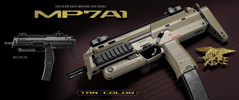 Tokyo Marui - MP7A1 Gas Blow Back SMG - Black – Unlimited