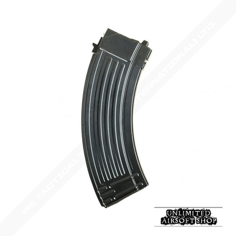 WE AK GBB series Gas Magazine 30rds (metal shell - Black)