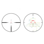 Tactical Optics Strike Eagle Style 1-6x24 Rifle scope AR-BDC3(MOA)