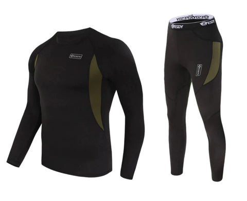 Thermal inner suit- black